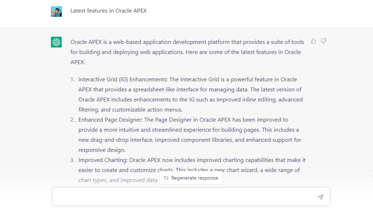 How To Integrate Chat Gpt In Oracle Apex Doyensys Blog