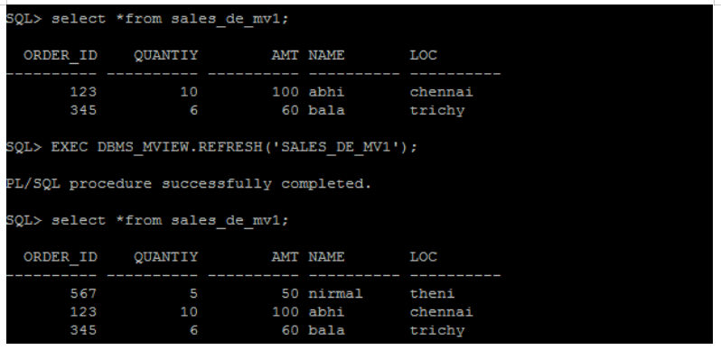 create or replace force editionable materialized view