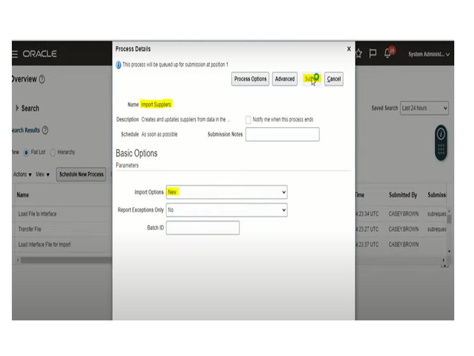 Supplier Master Data Import FBDI Template Doyensys Blog