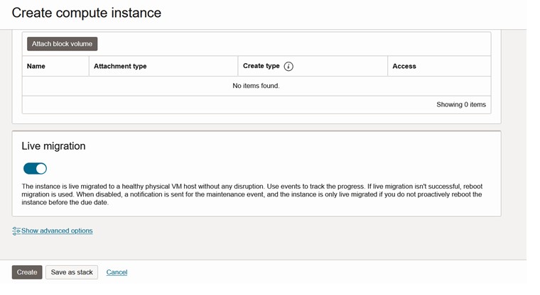 Create Compute Instance