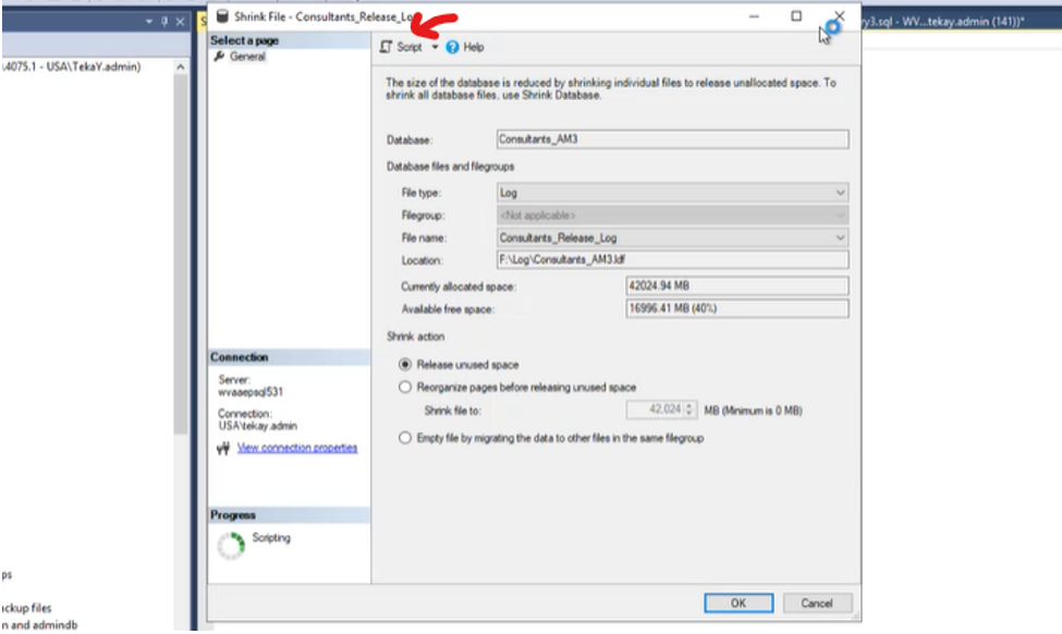 LOG SHRINK IN THE SQL SERVER – Doyensys Blog