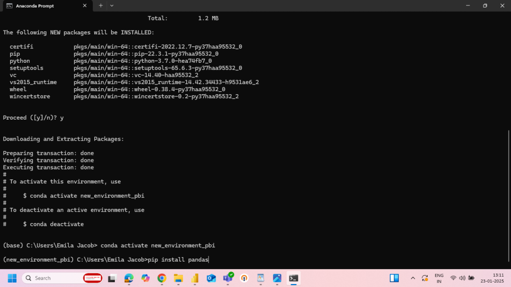 Seamlessly Integrating Python with Power BI Using Anaconda: A ...