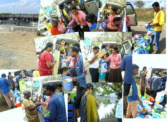 Flood Relief-Chennai, Pudhupedu