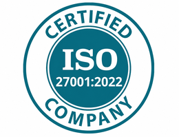 ISO 27001:2022 Certified Company