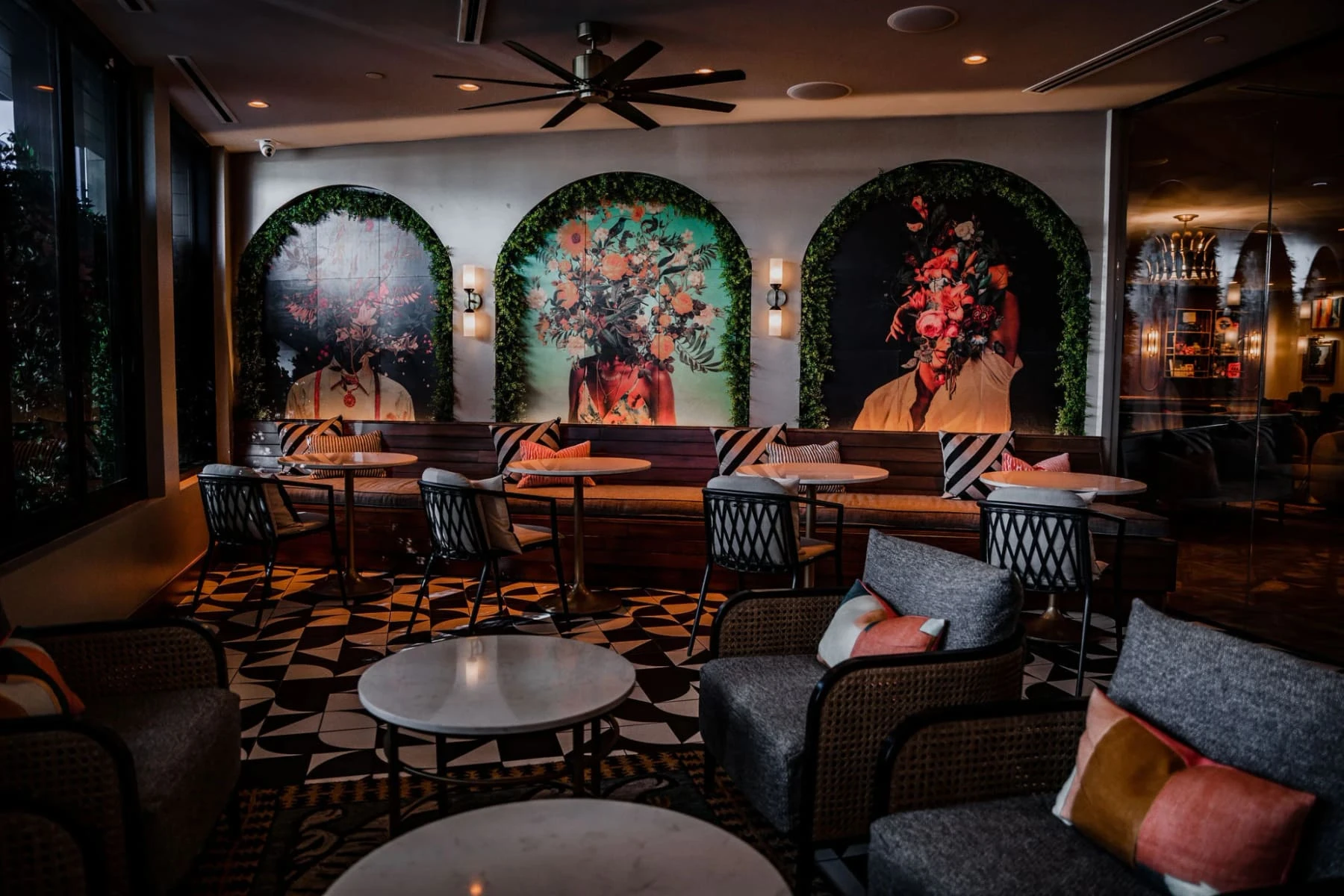 55 Seventy private lounge, Dallas