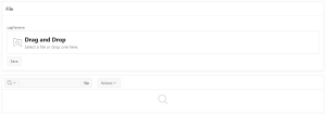 Drag-and-Drop File Upload, Zipping, and Database Storage in Oracle APEX
