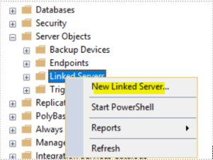 Creating DBLink from MSSQL to ORACLE database schema