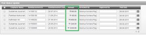 Rupee Symbol in Reports in Oracle Apex 4.2 Using Html