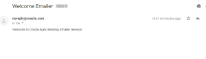 Sending Email Using Oracle Apex and PL/SQL With Examples