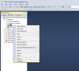 Enabling Query Store Using SSMS and Transact-SQL statements