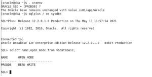 NID UTILITY IN ORACLE12C
