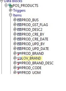 Dynamic List of values (LOV)