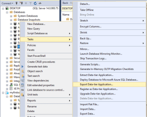 Migration from On-Premises SQL Server to Azure SQL Database Using a BACPAC File