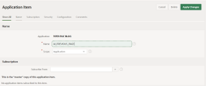 Building a Contextual Back Button with Application Page Items in Oracle APEX