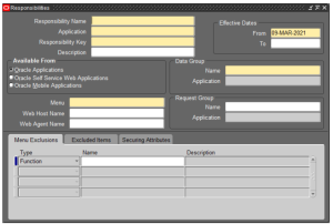 How to Create New Responsibility In Oracle apps R12 ?