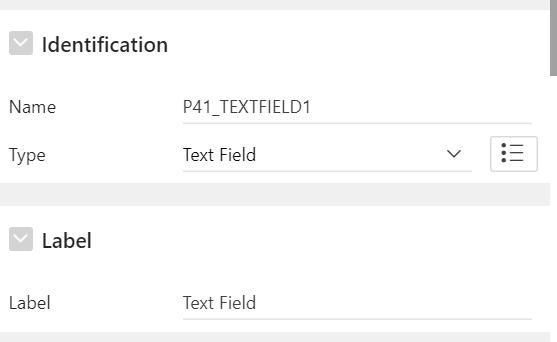 Oracle Apex – Text Field Customizations