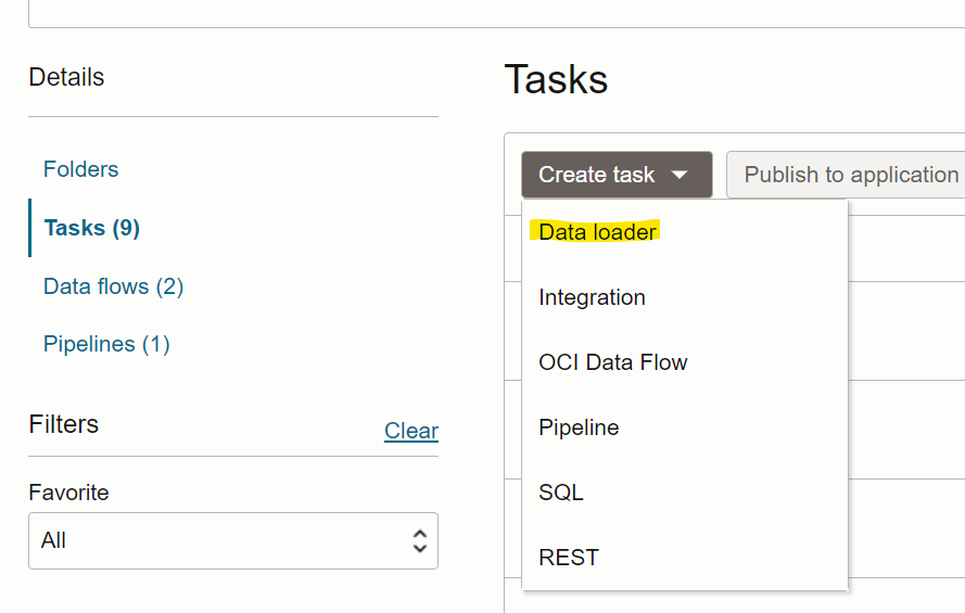 Steps to Move and Transform Data Using Data Integrator