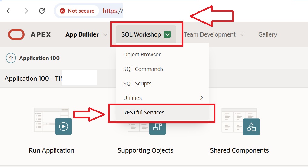 Creating API using ORDS Rest full services