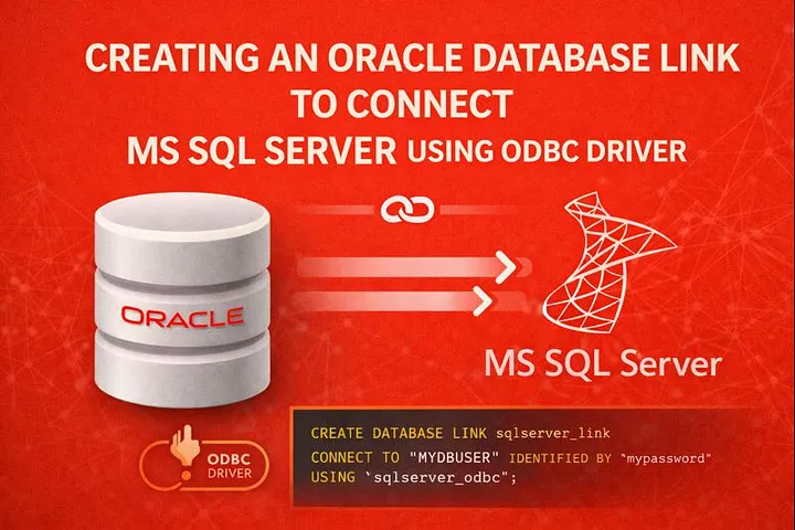 Creating a Database Link in Oracle 19c Database to connect MS SQL Server using ODBC Driver