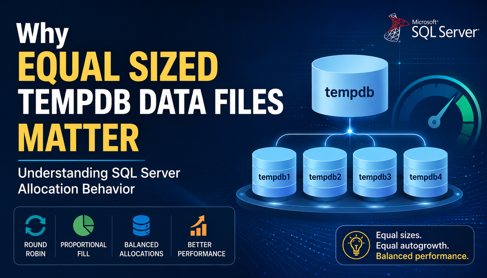 Why Equal Sized Data Files Matter: Understanding SQL Server Allocation Behavior