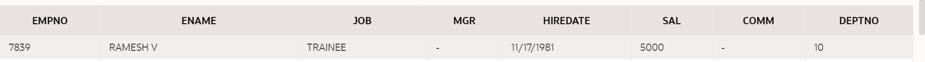 Retrieving Values on Row Click in Oracle APEX Interactive Report