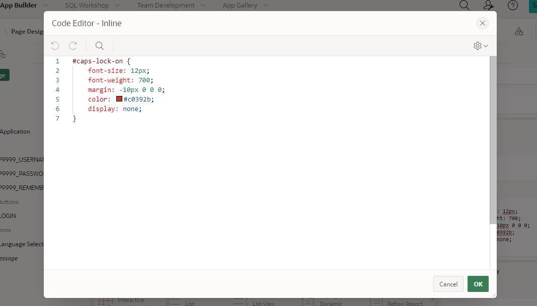 Caps Lock (On/Off) Indicator with JavaScript in Oracle APEX - Oracle ...
