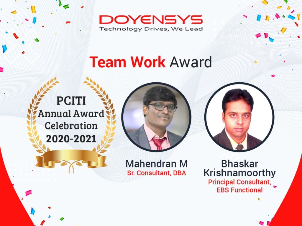 doyensys-team-work-award