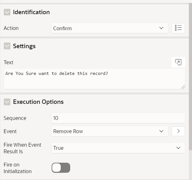 Oracle Apex – Instant Row Deletion in Report - Oracle Consulting ...