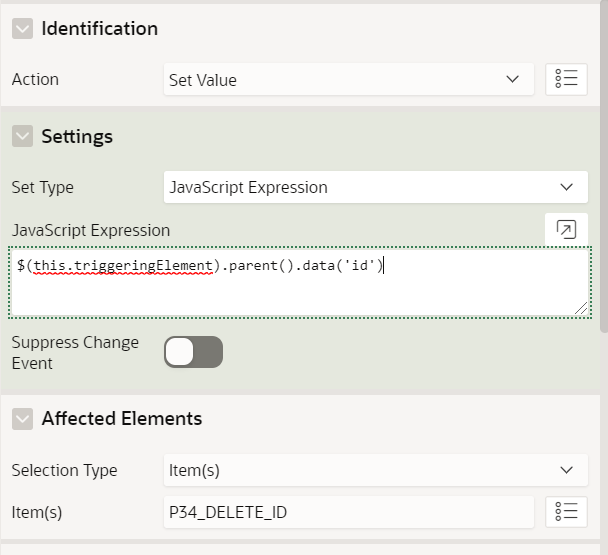 Oracle Apex – Instant Row Deletion in Report - Oracle Consulting ...