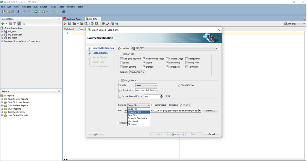 Exporting User Objects Using SQL developer - Oracle Consulting Services ...