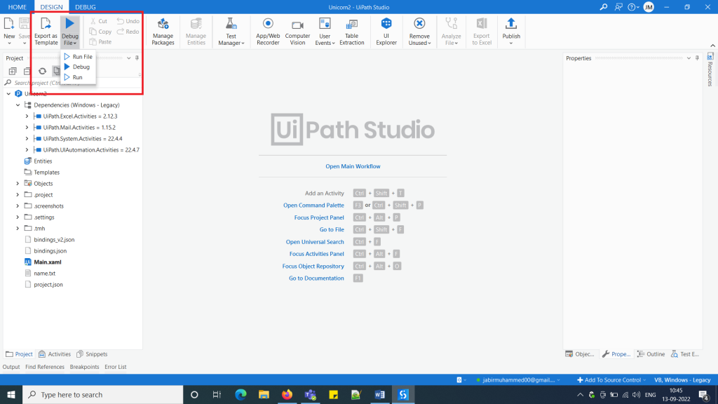 How to create and execute a bot using UI Path - Oracle Consulting ...