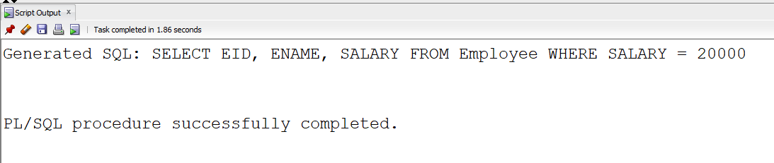 Creating Dynamic SQL Generator in Oracle PL/SQL - Oracle Consulting ...