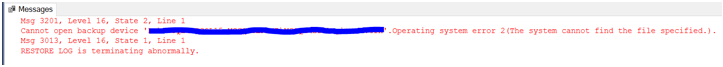 Unlocking Solutions: Common Errors in SQL Server Database Restoration ...