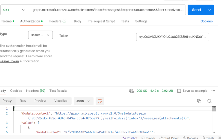 Reading Outlook Emails with Microsoft Graph API using OAuth 2.0 ...